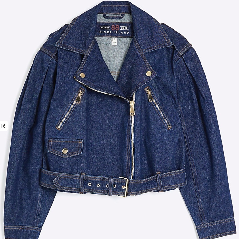 River Island Blue Denim Jacket